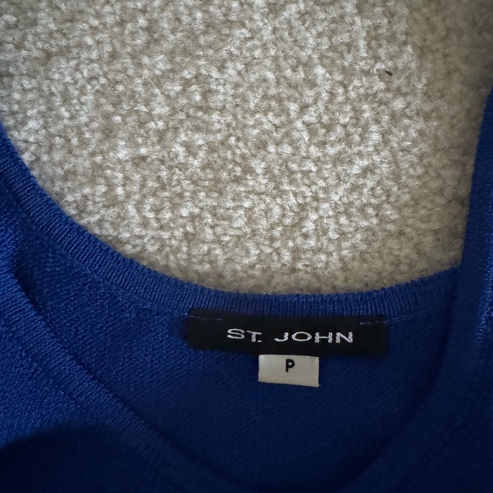 St. John Royal Blue Knitwear